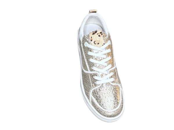 Anna metallic Goudensneaker