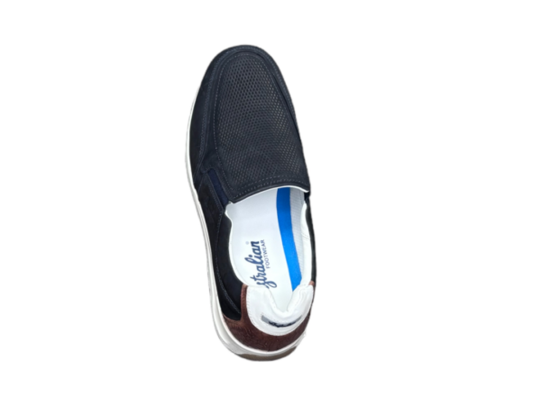 Australian Eagle nubuck blauw inschieter