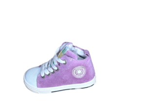 Develap Roze enkelhoge sneaker