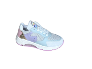 Develap Sneaker purple fantasy pastel kleuren