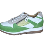 Helioform Sneaker wit met groen H