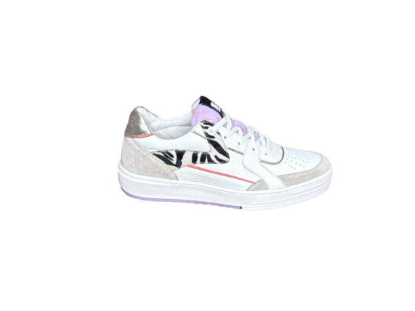 Maruti Alfie multi wit, zebra taupe, lila Sneaker