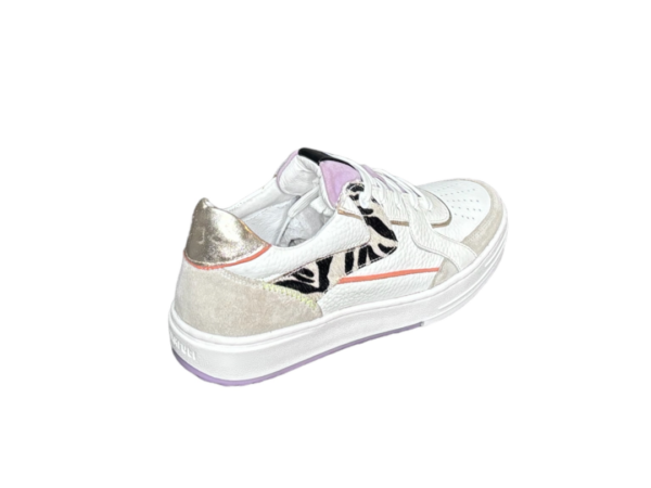 Maruti Alfie multi wit, zebra taupe, lila Sneaker