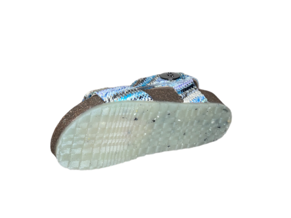 Q Fit Sandaal Mila combi turquoise