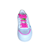 Shoesme Sneaker wit fucsia groen