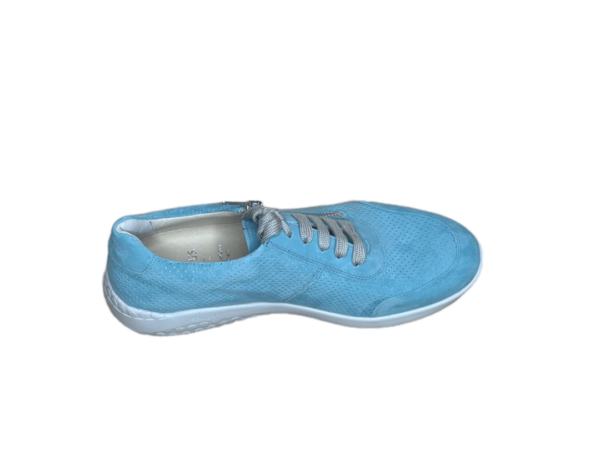 Solidus Hyle velour aqua blauw H