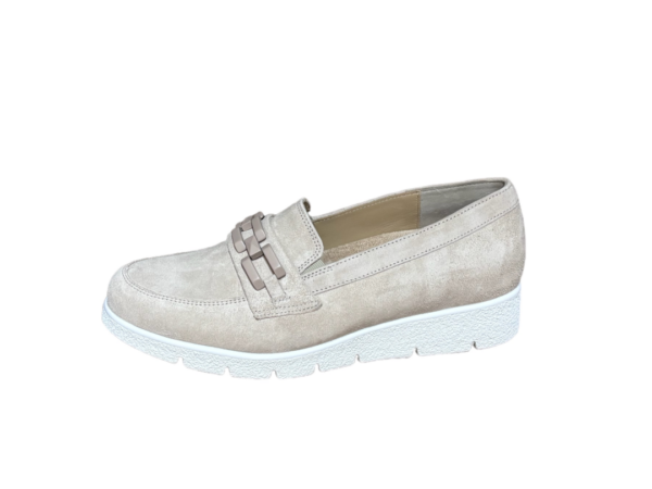 Durea L taupe/ beige benthe moccassin H