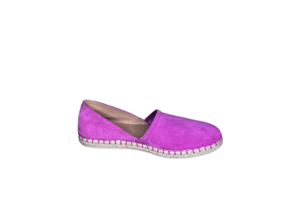 Q Fit Cindy fucsia suede moccasin