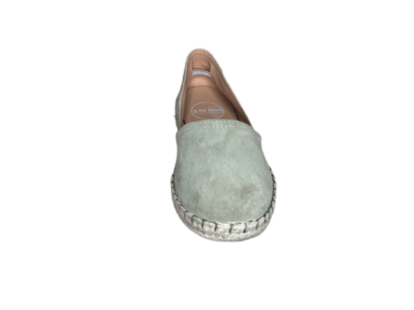 Q Fit Cindy olive green moccassin