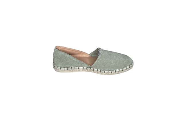 Q Fit Cindy olive green moccassin