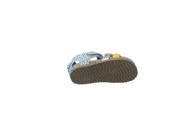 Shoesme Bio sandaal ochre pixel
