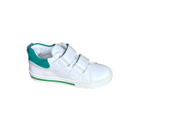 Shoesme White green klittenband