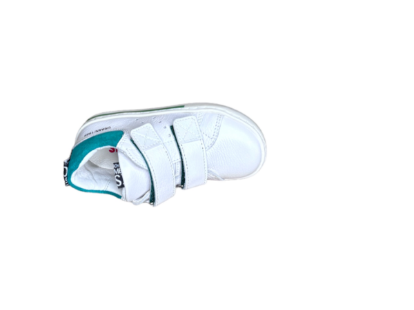 Shoesme White green klittenband