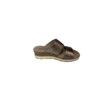 Caprice Taupe metallic slipper a