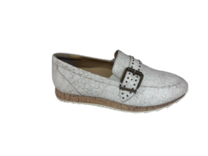 Helioform Moccassin H wit marmer combi