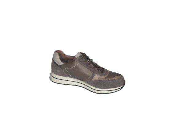 Mephisto 6137 Gilford warm grey sneaker taupe