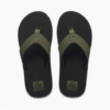 Reef The layback olive black teenslipper