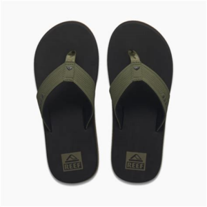 Reef The layback olive black teenslipper