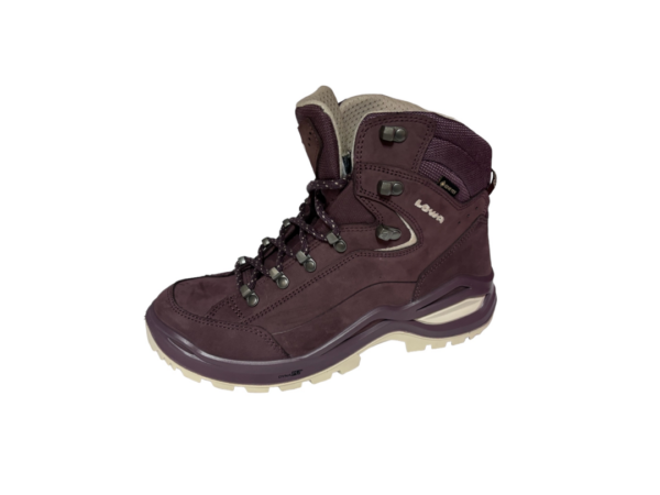 Lowa Renegade evo mid aubergine rose panna