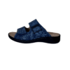 Solidus Slipper blauw print