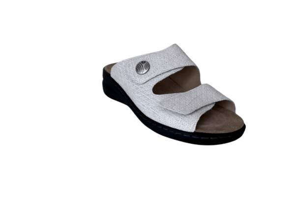 Solidus Spezial slipper H platino metallic