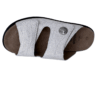 Solidus Spezial slipper H platino metallic