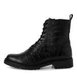 Tamaris Biker boot croco lak