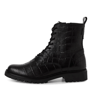 Tamaris Biker boot croco lak