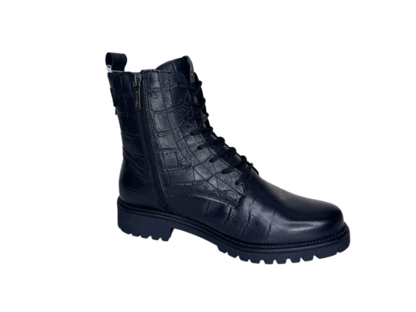 Tamaris Biker boot croco lak