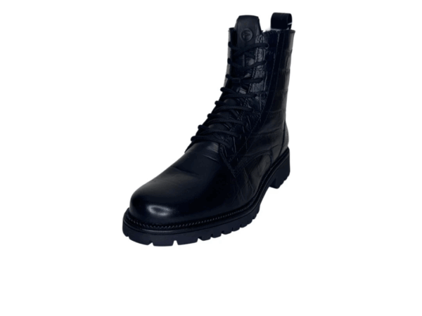 Tamaris Biker boot croco lak