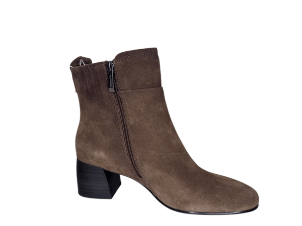 Tamaris Camel laarsje blokhak