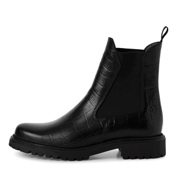 Tamaris Chelsea boot croco lack