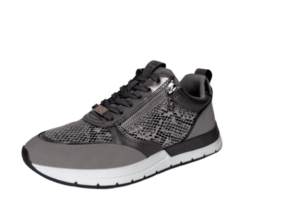 Tamaris Sneaker taupe print