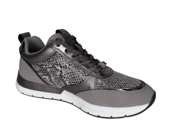 Tamaris Sneaker taupe print