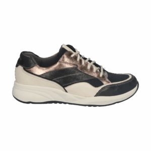 Durea Sneaker Zwart beige H