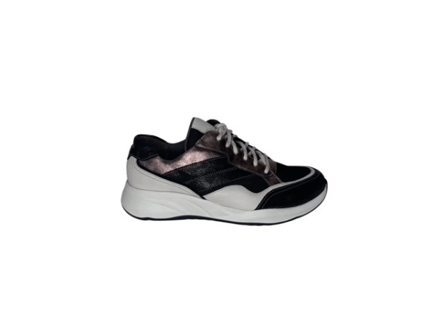Durea Sneaker Zwart beige H