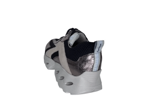 Durea Sneaker Zwart champagne taupe H