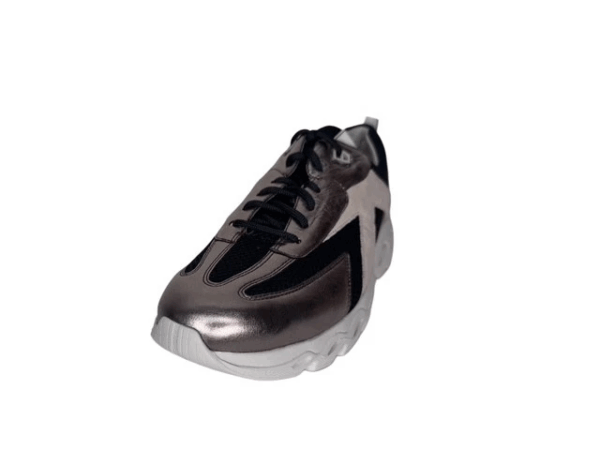 Durea Sneaker Zwart champagne taupe H