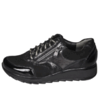 Durea Sneaker Zwart nubuck lak K