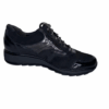 Durea Sneaker Zwart nubuck lak K