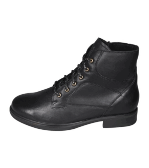 Durea Zwarte hoge veterschoen H