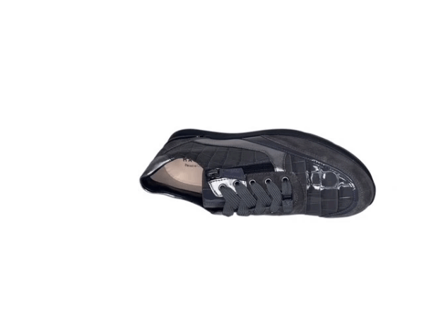 Hassia Sneaker grijs lak H Bordeau