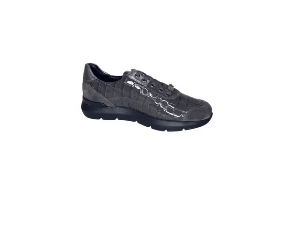Hassia Sneaker grijs lak H Bordeau