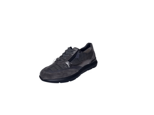 Hassia Sneaker grijs lak H Bordeau