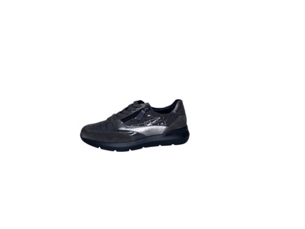 Hassia Sneaker grijs lak H Bordeau