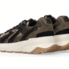 Maruti Dora Zwart groene sneaker