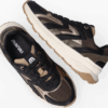 Maruti Dora Zwart groene sneaker