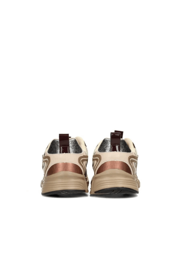 Posh Sneaker beige jeans white