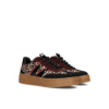 Posh Sneaker burgundy print panter