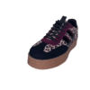 Posh Sneaker burgundy print panter